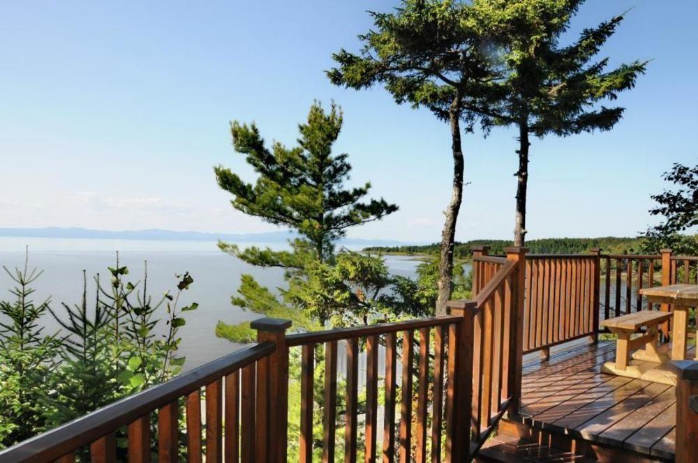 Camping & Chalets De La Demi-Lieue Otel Saint-Jean-Port-Joli Dış mekan fotoğraf